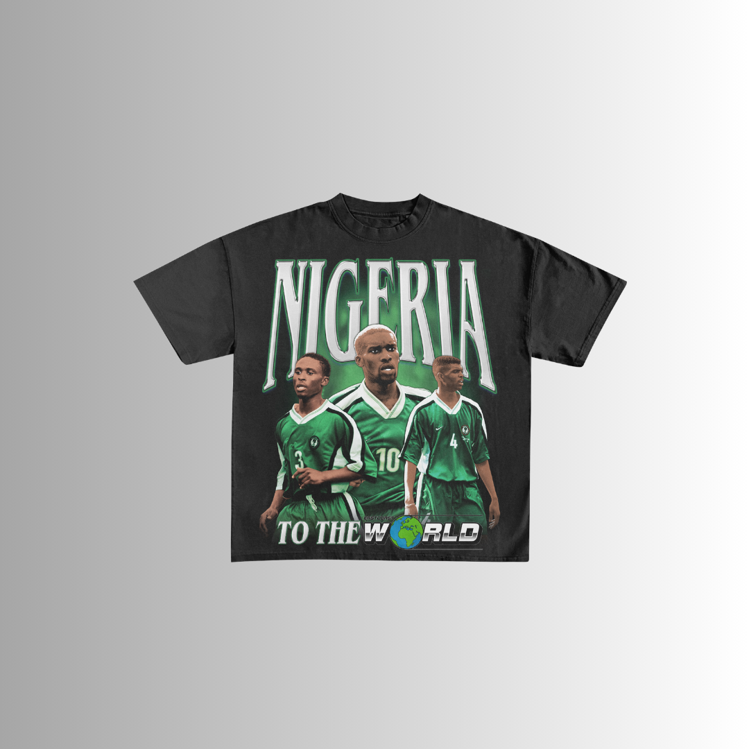 ECW 1996 "Nigeria to the World" T-Shirt (Black)