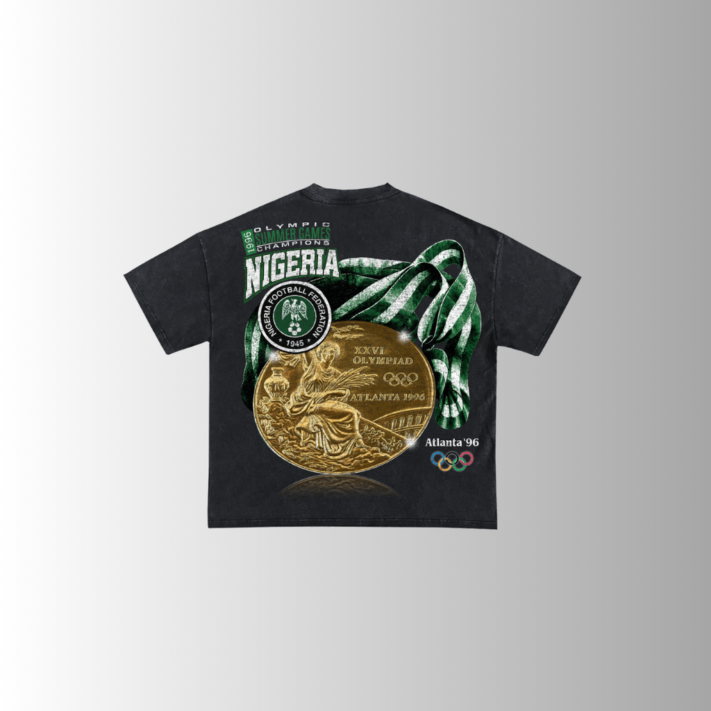 ECW 1996 "Nigeria to the World" T-Shirt (Black)